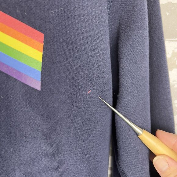 Vintage Pink Floyd Hoodie 2005 Rockware‎ Anthill Dark Blue Men's Size M The Wall - Picture 5 of 14